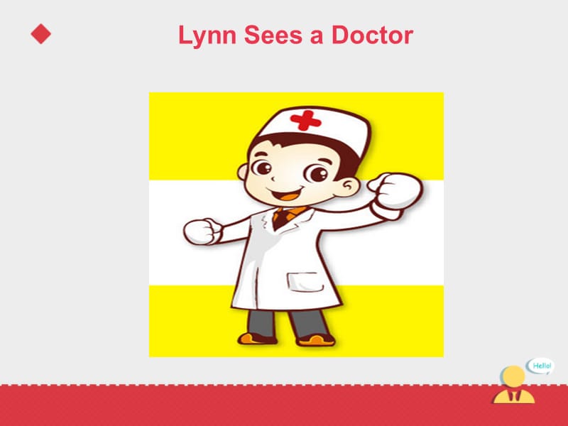 冀教版一起三下unit1lesson6lynnseesadoctor课件17张ppt