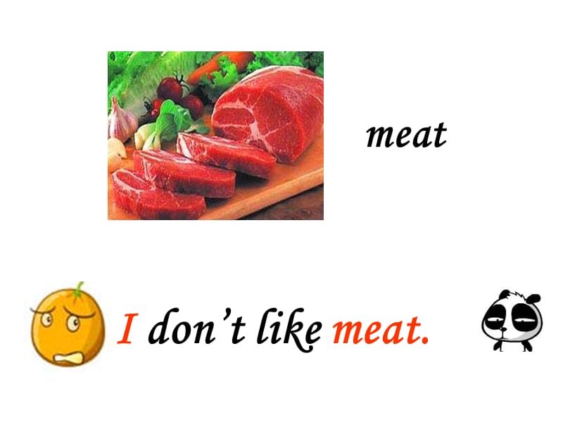 外研版一起二年级上册英语module2unit1idontlikemeatppt课件41ppt