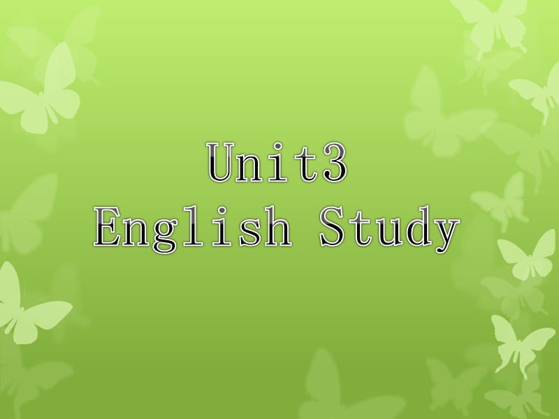 语文版中职英语基础模块下册unit3englishstudyppt课件3ppt