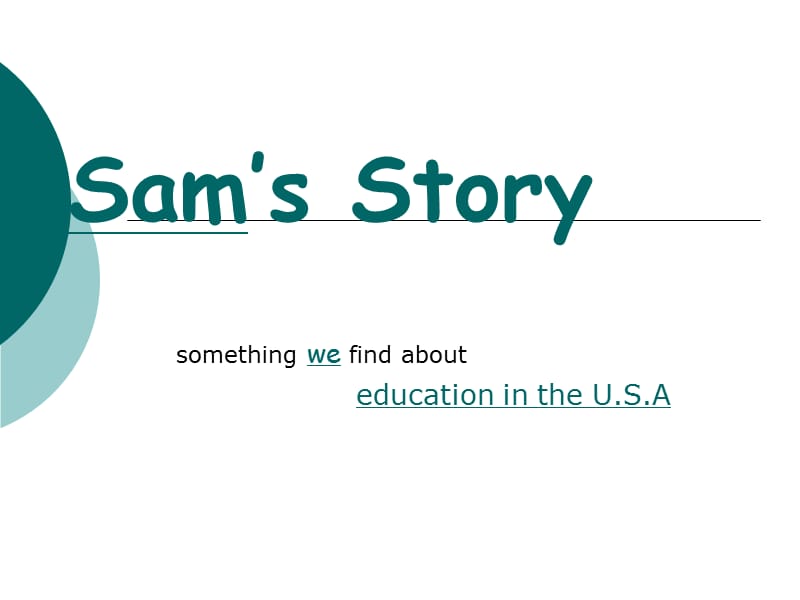 教育演讲美国教育演讲pptppt