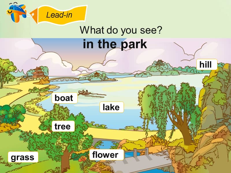 人教版新起点英语二年级上册unit5intheparkppt课件共13页ppt