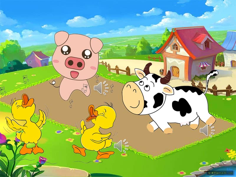 花城版音乐一年级上册歌曲在农场里ppt课件1ppt