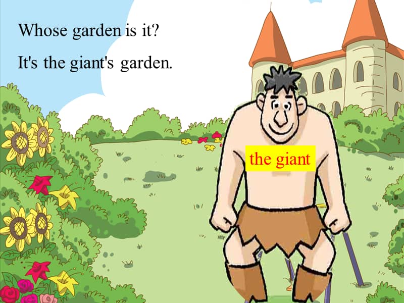 沪教版英语五年级下册unit12thegiantsgarden公开课ppt课件1ppt