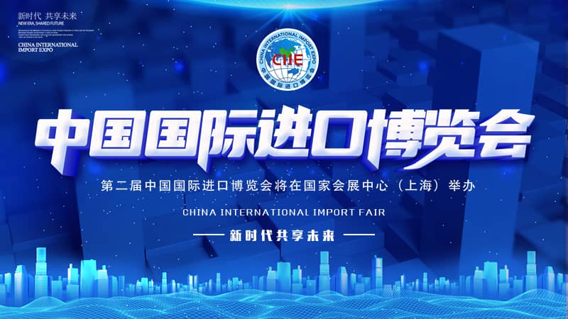 第二届中国国际进口博览会通用课件ppt模板pptx