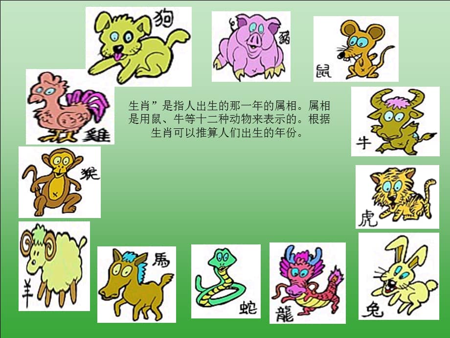 新城家园幼儿园十二生肖4ppt课件ppt