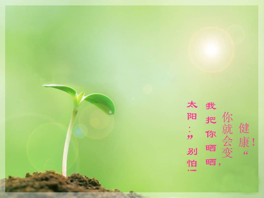 机关幼儿园大班语言欣赏芽儿ppt课件ppt