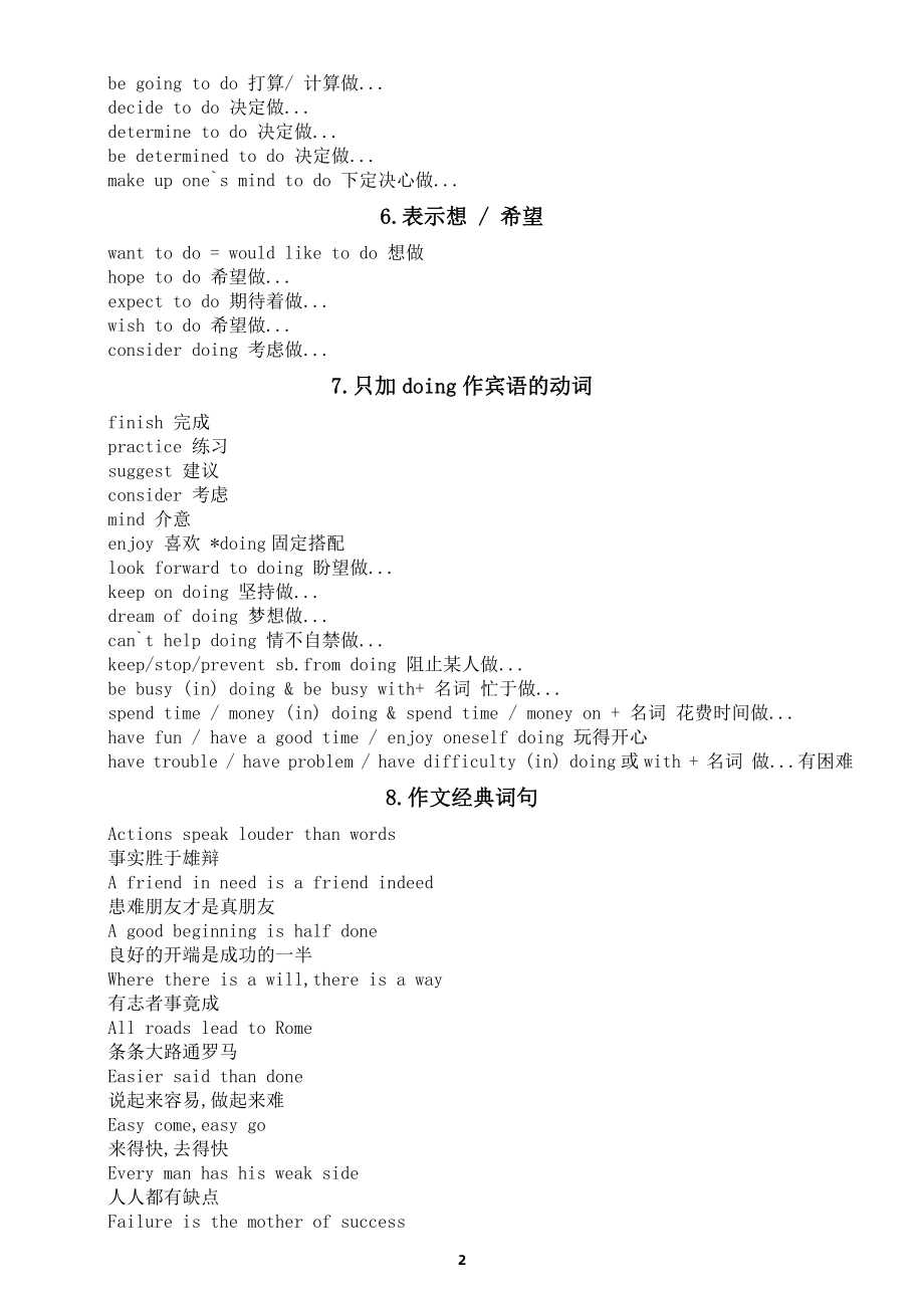 高中英语2024届高考满分作文必背句型(共10大类).doc